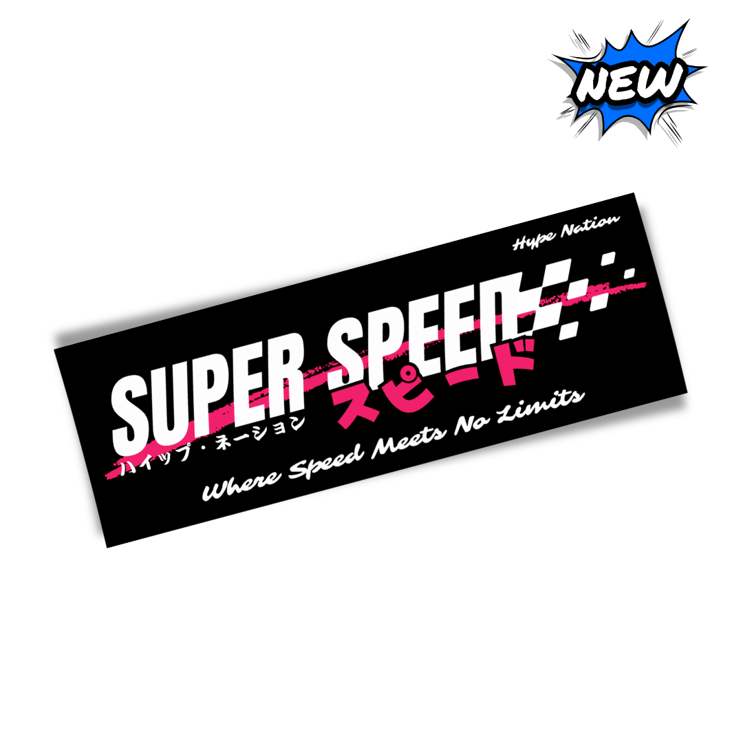 Super Speed - Slap Sticker