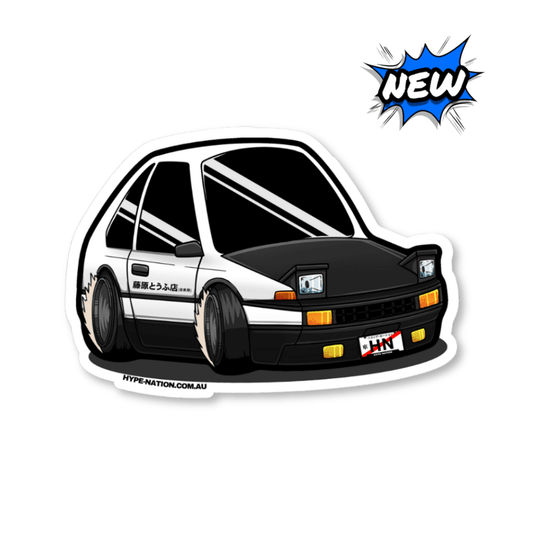 AE86 Hachi-Roku - Sticker