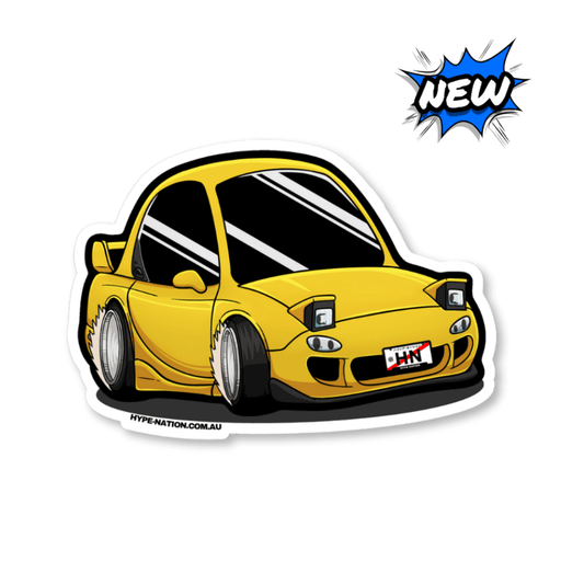 RX7 FD - Sticker