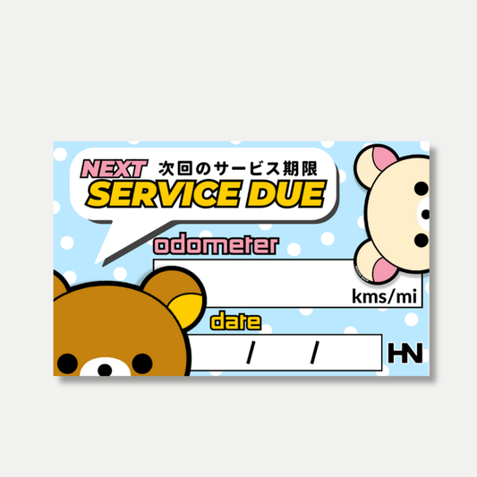 Kuma x Korilabear Service Sticker