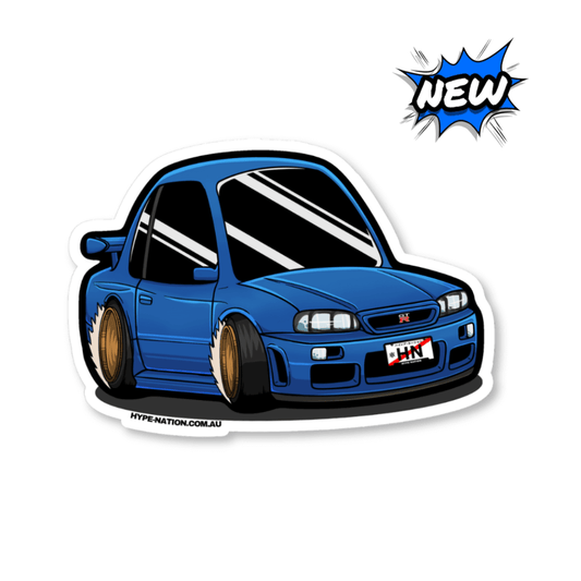 R34 GT-R - Sticker