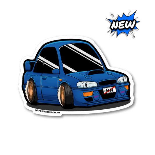 WRX 22B - Sticker