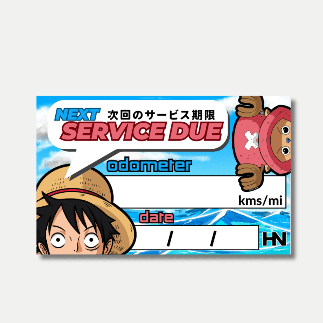 Pirate King x Cotton Candy Service Sticker