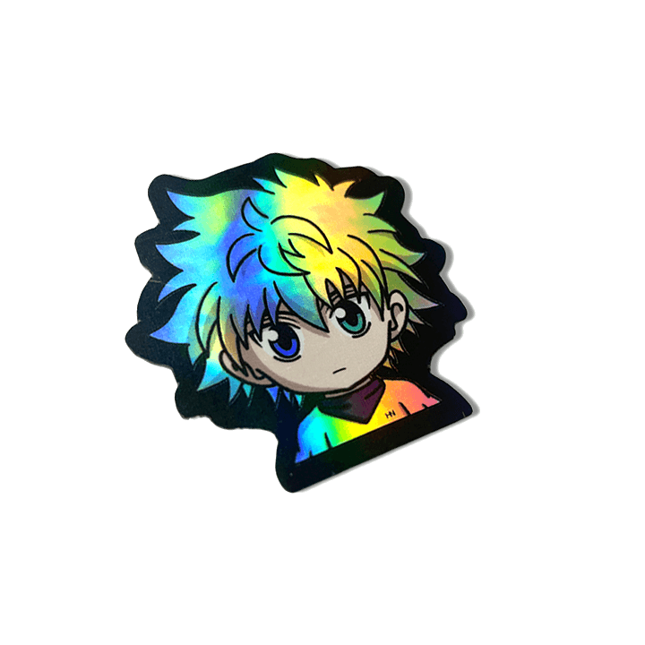 Unique Anime Holographic Stickers - Add A Fun Touch To Your Car,  Motorcycle, Laptop & More! - Temu